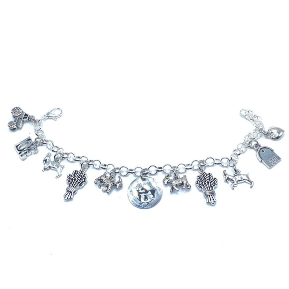 Easily Distracted By Goats Charm Bracelet Goat - Picture 4 of 8